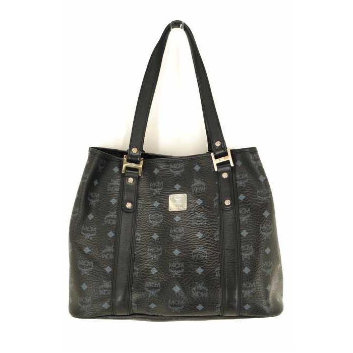 エムシーエム Mcm トートバッグ メンズ サイズ表記無 ロゴグラム レザー トートバッグ 中古 ブランド古着バズストア ブランド古着販売のbazzstore 通販 Yahoo ショッピング
