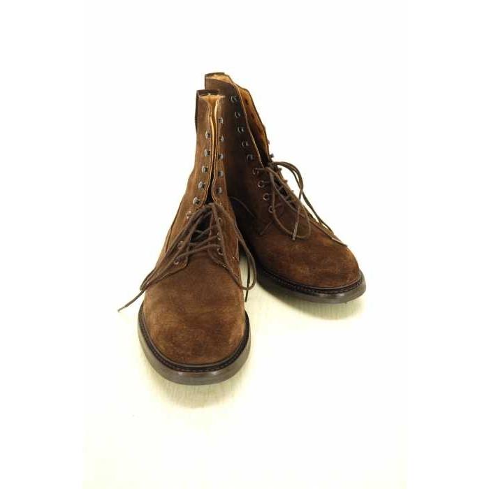 最高級のスーパー メンズ ブーツ Crockett Jones クロケットアンドジョーンズ クロケットアンドジョーンズ Crockett Jones サイズ9 ブランド古着バズストア 中古 レースアップブーツ Arran E ブーツ Ramkashyapiasacademy Com