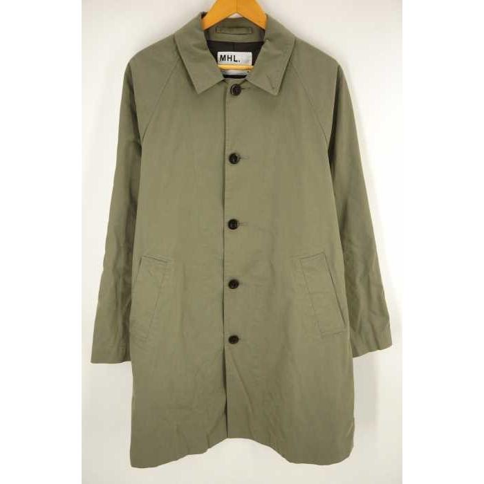 大人気新品 ブランド古着バズストア 中古 コットンステンカラーコート サイズjpn M メンズ ステンカラーコート Mhl エムエイチエル 茶系 エムエイチエル Mhl コート アウター Www Inspire Camps Com