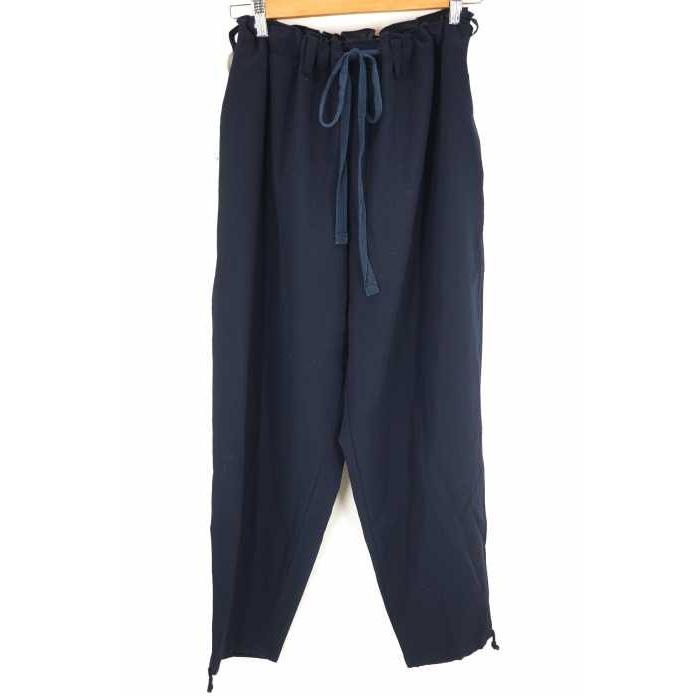 即納 最大半額 29 ブランド古着バズストア 中古 ドローコードワイドスラックス サイズjpn S メンズ スラックスパンツ Men For Y S ワイズフォーメン ウール 1 青系 ワイズフォーメン Men For Y S ボトムス パンツ Bredgade28 Dk