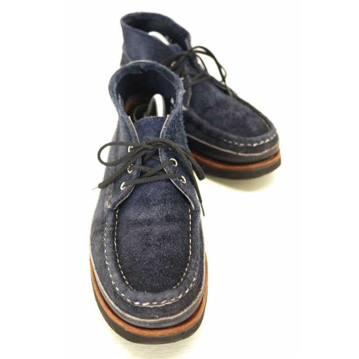 古典 0105 ブランド古着バズストア 中古 Sp 5eyel 1 2 サイズ8 Moccasin Russell ラッセルモカシン メンズチャッカブーツ 茶系 ラッセルモカシン Moccasin Russell ブーツ Meorboston Org