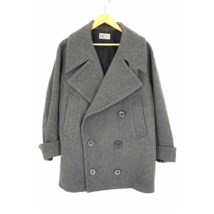 カラー Kolor ピーコート レディース サイズ2 Double Breasted Coat オーバーサイ中古 ブランド古着バズストア 1913 ブランド古着販売のbazzstore 通販 Yahoo ショッピング
