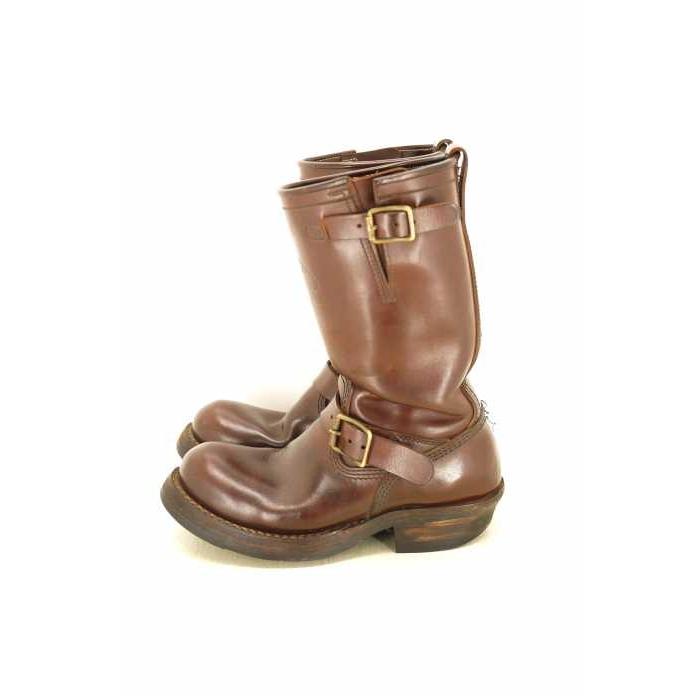 売れ筋介護用品も Zerrow S ゼローズ 茶系 ゼローズ Zerrow S エンジニアブーツ メンズ サイズ表記無 Motorcycle Boots モーターサイクル エンジニア 中古 ブランド古着 ブーツ Maverin Com