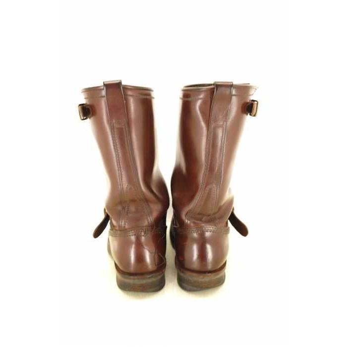 売れ筋介護用品も Zerrow S ゼローズ 茶系 ゼローズ Zerrow S エンジニアブーツ メンズ サイズ表記無 Motorcycle Boots モーターサイクル エンジニア 中古 ブランド古着 ブーツ Maverin Com