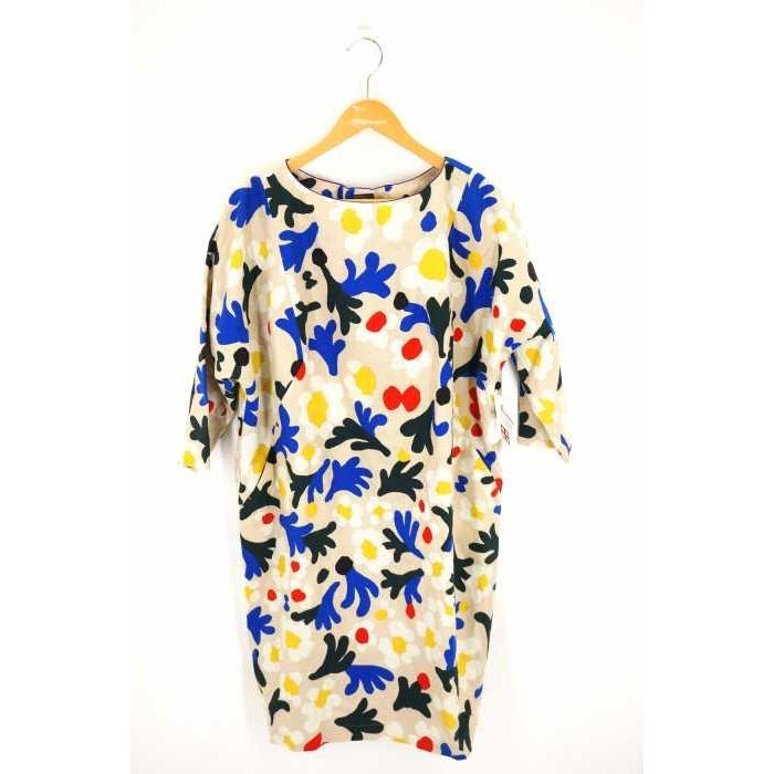 ミナペルホネン Mina Perhonen ワンピース レディース サイズ36 Marguerite コットンラミーワンピース 中古 ブランド古着バズ ブランド古着販売のbazzstore 通販 Yahoo ショッピング