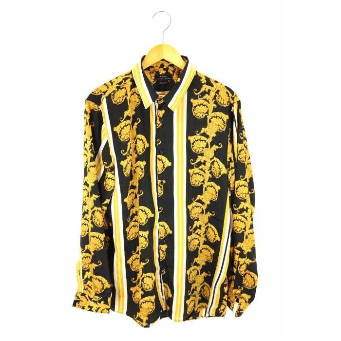 ザラ Zara シャツ メンズ サイズjpn Xl 総柄シャツ 中古 ブランド古着バズストア ブランド古着販売のbazzstore 通販 Yahoo ショッピング