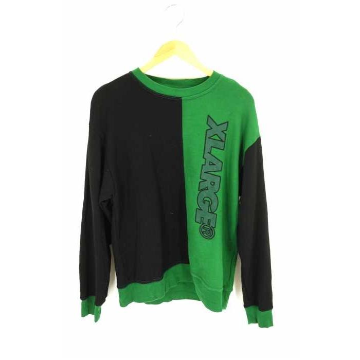 エクストララージ X Large スウェット トレーナー メンズ サイズjpn M 18aw 2tone Crew Neck 2トーン バイカラース ブランド古着販売のbazzstore 通販 Yahoo ショッピング