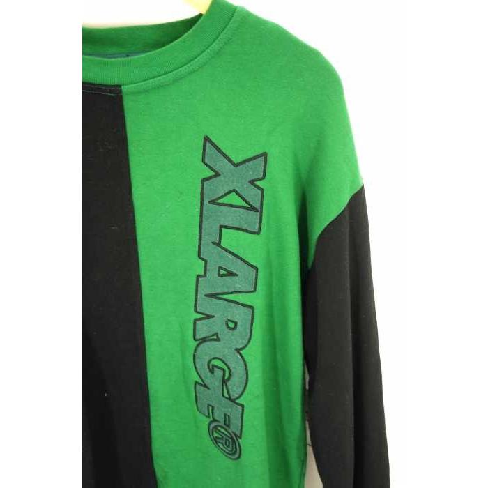エクストララージ X Large スウェット トレーナー メンズ サイズjpn M 18aw 2tone Crew Neck 2トーン バイカラース ブランド古着販売のbazzstore 通販 Yahoo ショッピング