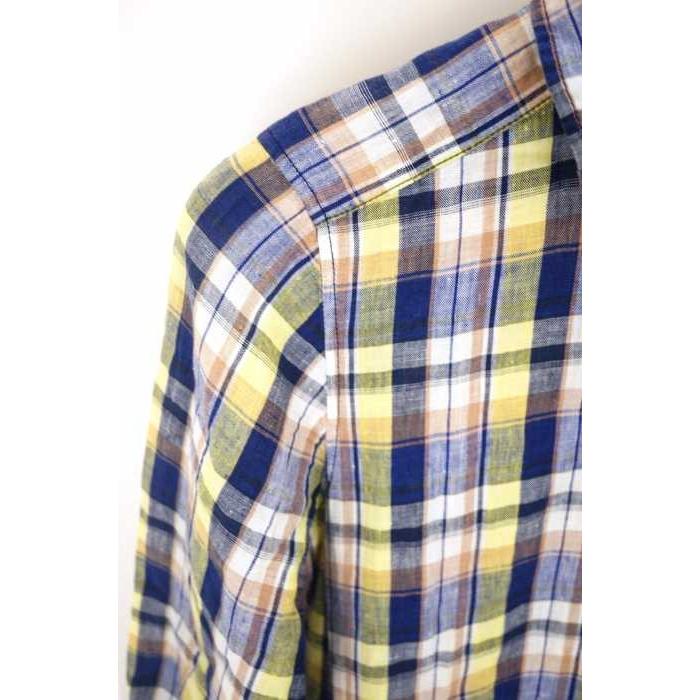 レディース シャツワンピース スピックアンドスパン Spick And Span チェックシャツワンピース 中古 ブランド古着バズストア 0219 ブランド古着販売のbazzstore 通販 Yahoo ショッピング