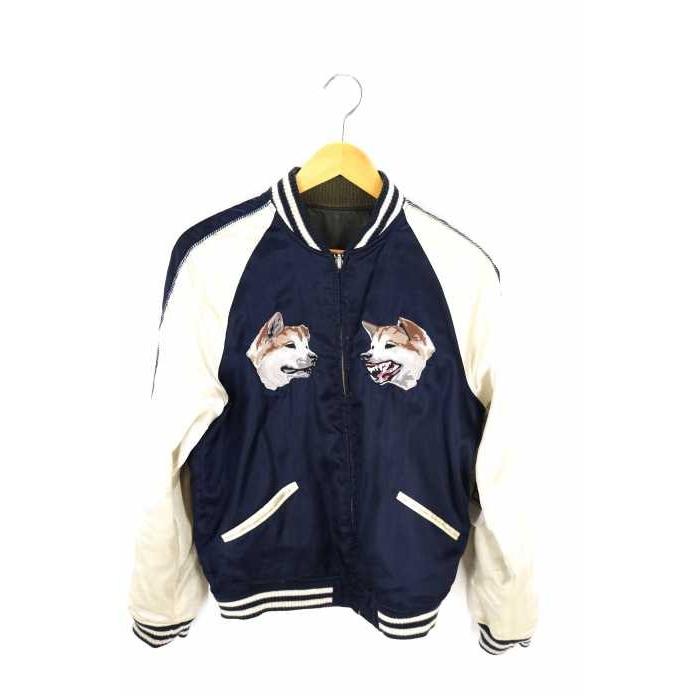 ヴァンキッシュ Vanquish リバーシブルスカジャン メンズ S 中古 ブランド古着バズストア 0804 ブランド古着販売のbazzstore 通販 Yahoo ショッピング