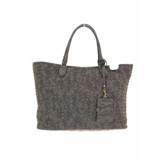 ビームスライツ Beams Lights トートバッグ メンズ サイズ表記無 イントレチャート編み込みレザー中古 ブランド古着バズストア ブランド古着販売のbazzstore 通販 Yahoo ショッピング