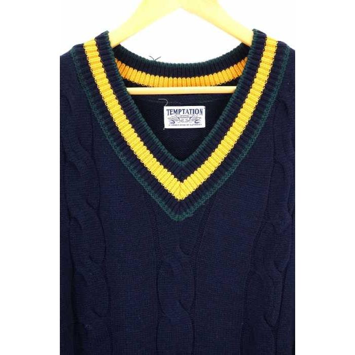 テンプテーション Temptation ニットベスト メンズ 中古 ブランド古着バズストア 0630 ブランド古着販売のbazzstore 通販 Yahoo ショッピング