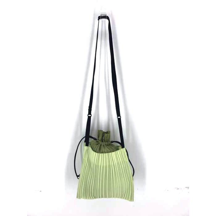 未使用イッセイミヤケFETE プリーツ 巾着 バッグ ポーチ 日本販売店