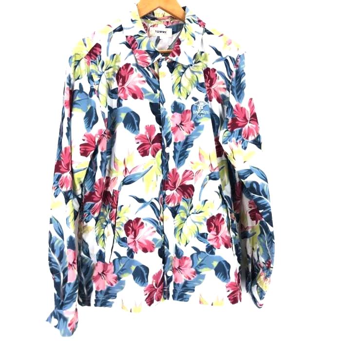 トミー Tommy 花柄コーチジャケット メンズ L 中古 ブランド古着バズストア 0812 ブランド古着販売のbazzstore 通販 Yahoo ショッピング