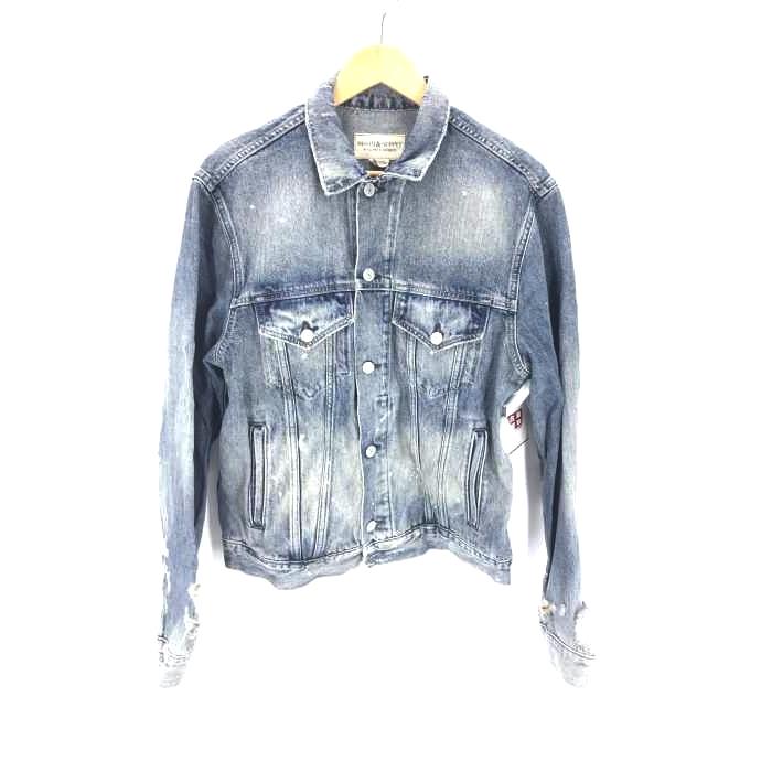 かわいい ジャケット メンズ ブランド古着バズストアbazzstore デニムアンドサプライラルフローレン Denim Supply Ralph Rauren 星条旗 パッチワーク クラッシュ加 中古 古着 Www Threeriversofs Com