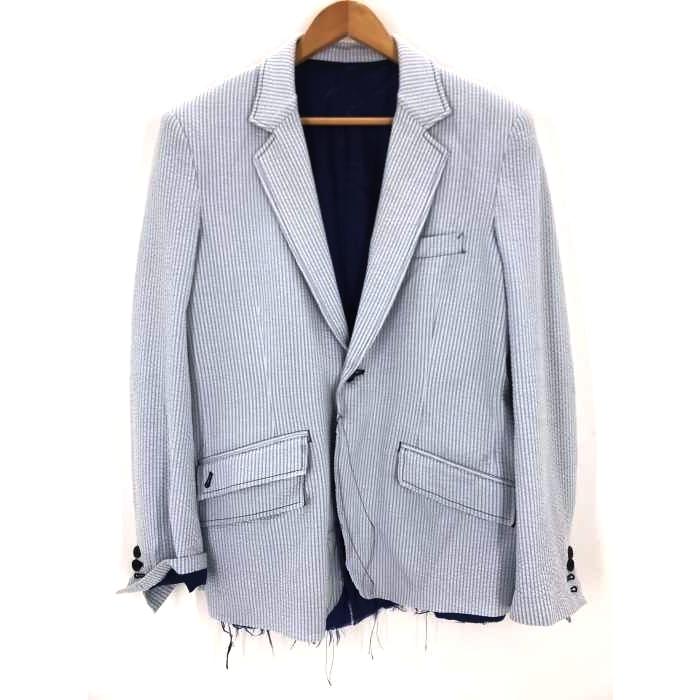 人気第6位 サルバム Sulvam シアサッカーストライプジャケット メンズ M 中古 ブランド古着販売のbazzstore 通販 Yahoo ショッピング 日本産 Skylanceronline Com