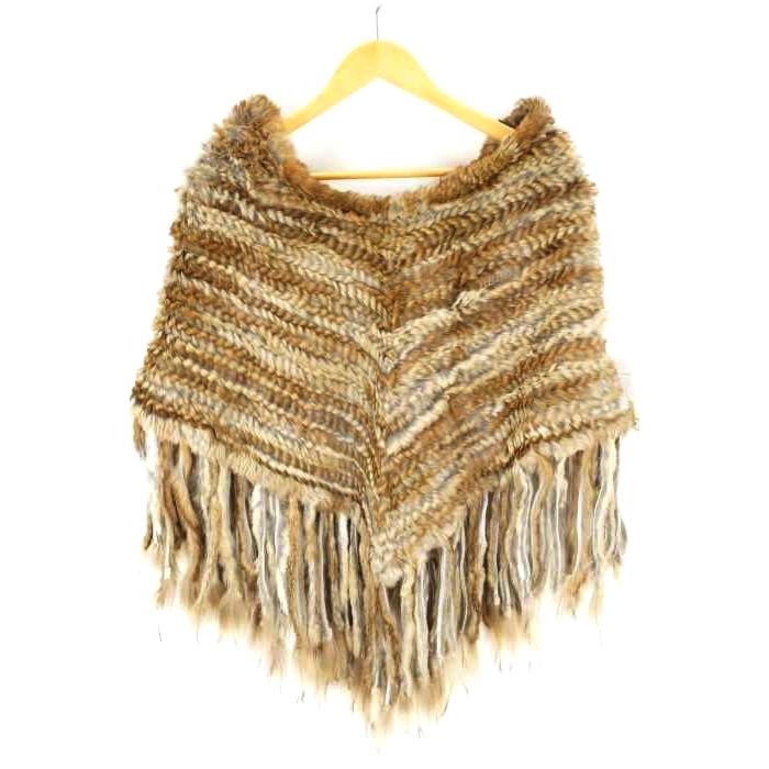 ゴア Goa ラビットファーポンチョ レディース Free 中古 1218 ブランド古着販売のbazzstore 通販 Yahoo ショッピング