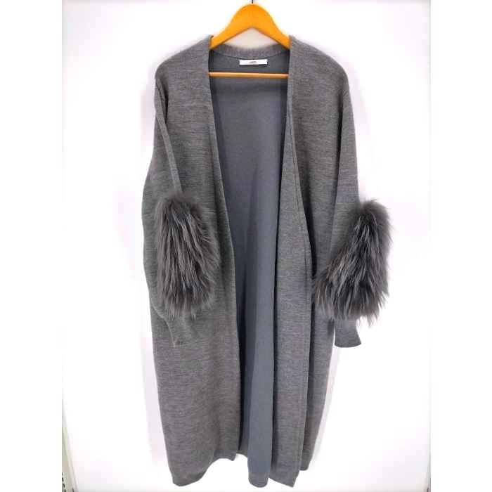 アンスリード UN3D. スリーブファーニットカーディガン  