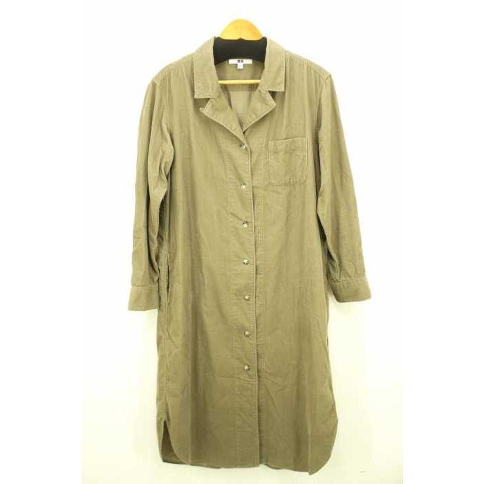 ユニクロ Uniqlo シャツワンピース レディース サイズ コーデュロイ 中古 ブランド古着バズストア ブランド古着販売のbazzstore 通販 Yahoo ショッピング