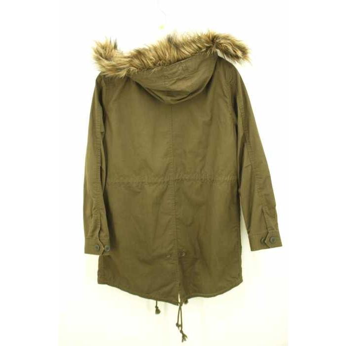 ムジルシリョウヒン 無印良品 モッズコート レディース サイズjpn L M 51 ライナーボア 中古 ブランド古着バズストア ブランド古着販売のbazzstore 通販 Yahoo ショッピング