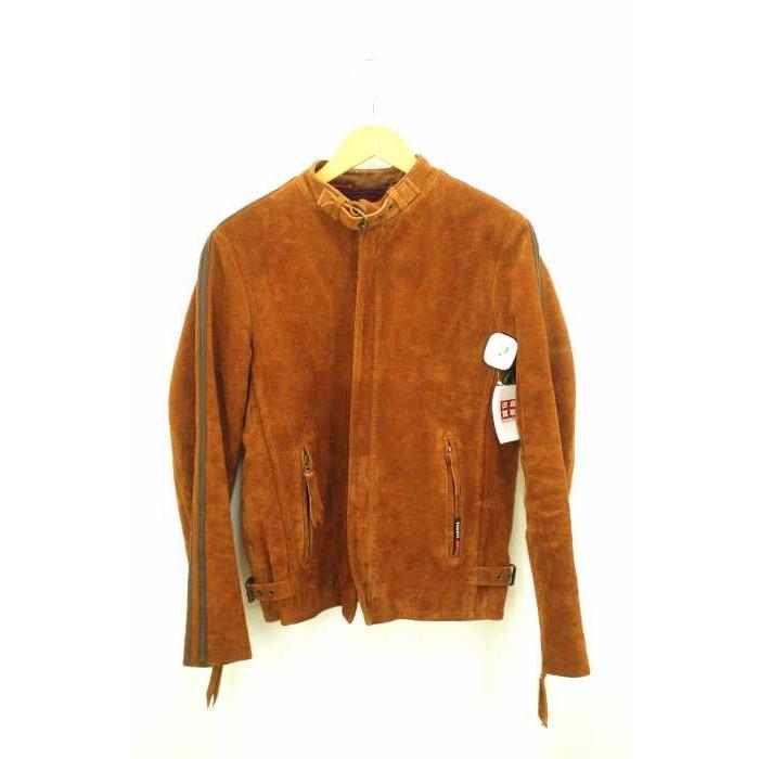 ショット Schott ライダースジャケット メンズ サイズimport S スウェードシングルジップアップジャケット 中古 ブランド古着バズストア ブランド古着販売のbazzstore 通販 Yahoo ショッピング