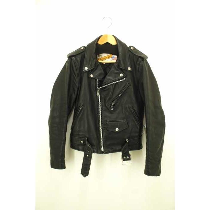 ショット Perfecto By Schott ライダースジャケット メンズ サイズus 34 エポレット付きダブルライダースレザージャケット 中古 ブランド古着販売のbazzstore 通販 Yahoo ショッピング