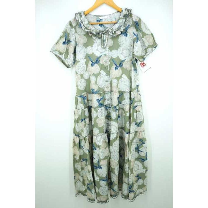 人気no 1 House Pink ピンクハウス コ 白系 グレー系 ピンクハウス House Pink ワンピース ブランド古着バズストア 中古 ワンピース 綿ローン サイズ表記無 レディース トップス Sergiopizarro Com Co