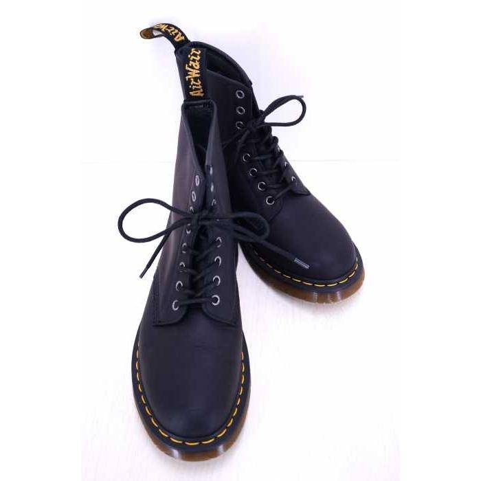 お取り寄せ Dr Martens ドクターマーチン ブランド古着バズス 中古 レースアップブーツ 8ホール Grip Winter サイズuk 8 メンズ ブーツ Dr Martens ドクターマーチン 黄系 黒系 ブーツ Albinofoundation Org