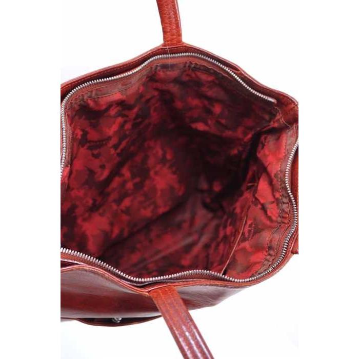 メンズトートバッグ アニアリ Aniary 裏地ジャガードカモ柄 レザートートバッグ 中古 ブランド古着バズストア 0219 ブランド古着販売のbazzstore 通販 Yahoo ショッピング