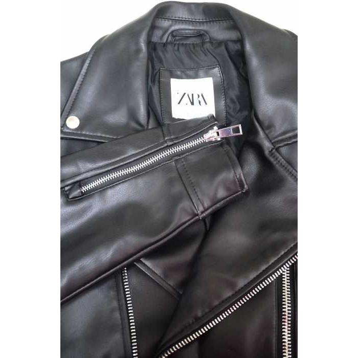 ザラ Zara エコレザーダブルライダースジャケット メンズ M 中古 ブランド古着バズストア 0713 ブランド古着販売のbazzstore 通販 Yahoo ショッピング