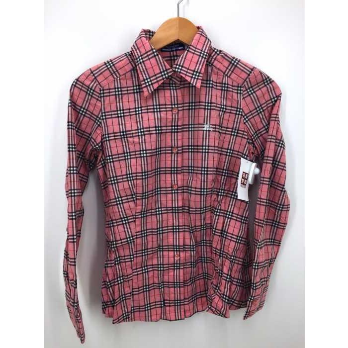 バーバリーブルーレーベル Burberry Blue Label チェック柄ボタンシャツ レディース 3 中古 ブランド古着バズストア 0616 ブランド古着販売のbazzstore 通販 Yahoo ショッピング