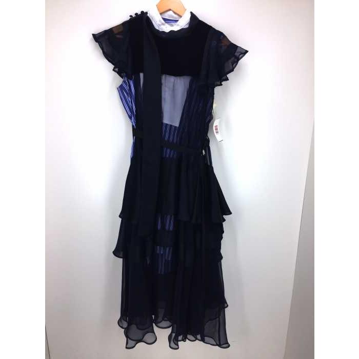 サカイ Sacai 18ss ベロア シアー ストライプシャツワンピース シャツワンピース レディース 中古 ブランド古着バズストア 200622 7717291921701 ブランド古着販売のbazzstore 通販 Yahoo ショッピング