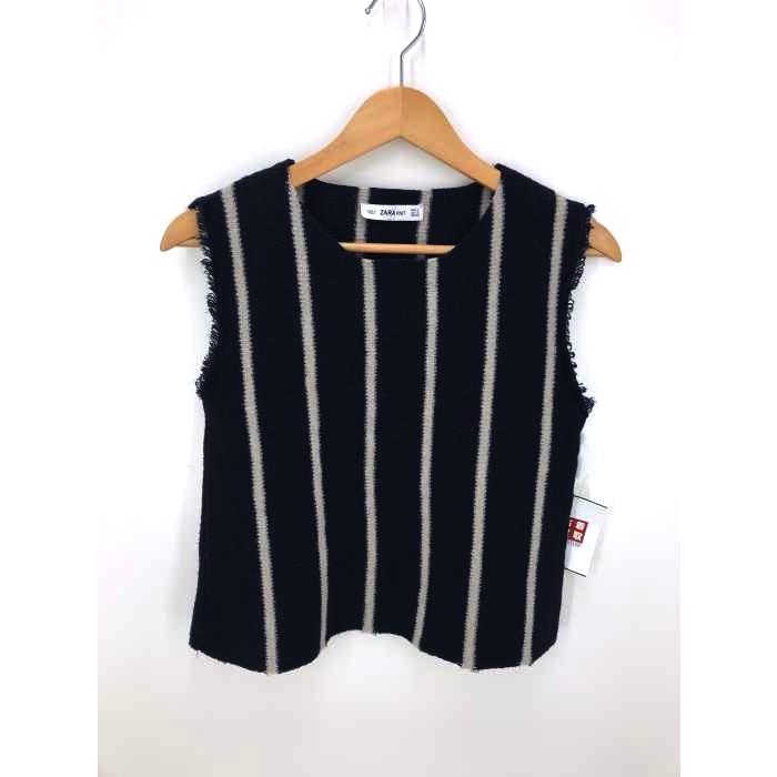 ザラニット Zara Knit カットオフストライプ柄ニットベスト レディース S 中古 ブランド古着バズストア 08 ブランド古着販売のbazzstore 通販 Yahoo ショッピング