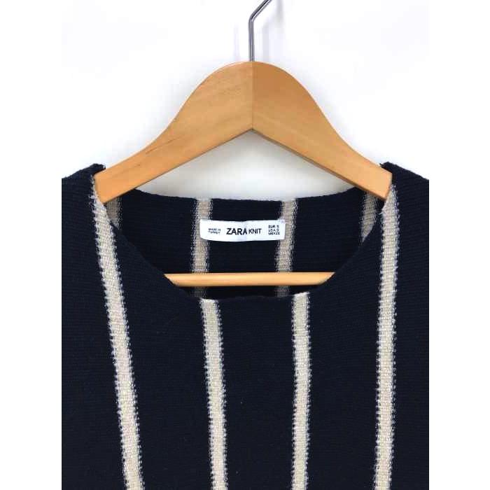 ザラニット Zara Knit カットオフストライプ柄ニットベスト レディース S 中古 ブランド古着バズストア 08 ブランド古着販売のbazzstore 通販 Yahoo ショッピング