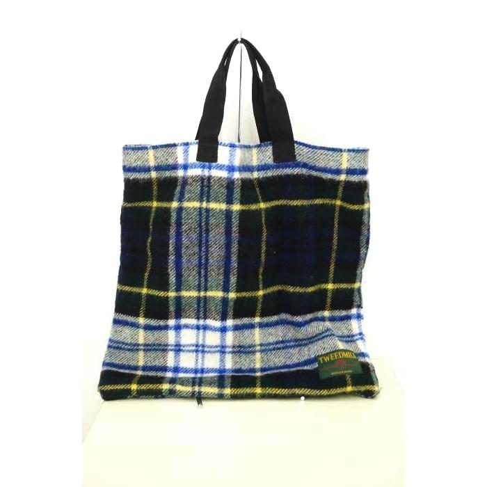 ツイードミル Tweedmill チェック柄ウールトートバッグ レディース 中古 2103 ブランド古着販売のbazzstore 通販 Yahoo ショッピング