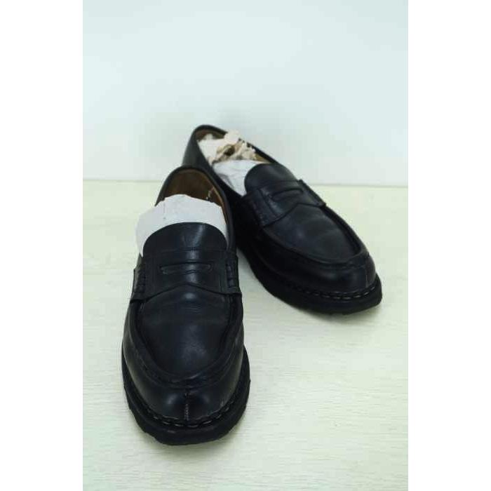 日本産 パラブーツ黒系 Paraboot メンズローファー パラブーツ 中古 メンズ フランス製 コインローファー Paraboot シューズ