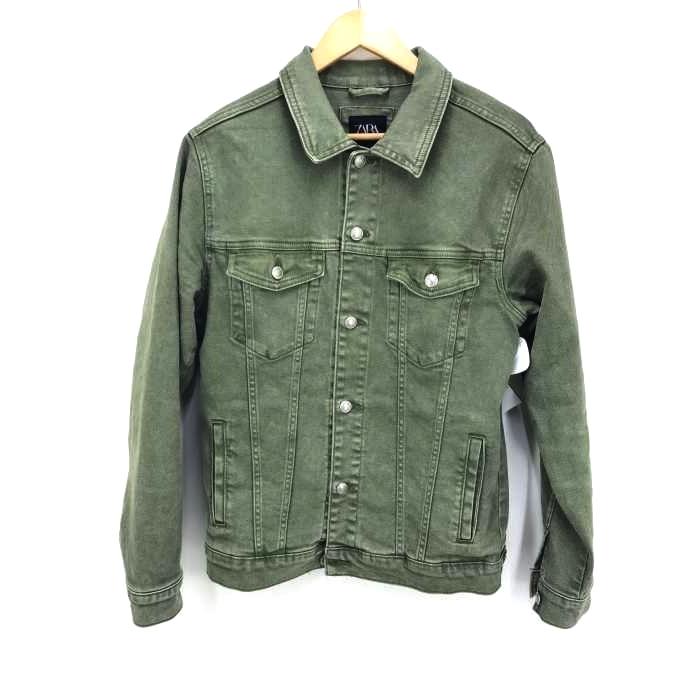 ザラ Zara デニムワークジャケット メンズ M 中古 古着 ブランド古着販売のbazzstore 通販 Yahoo ショッピング