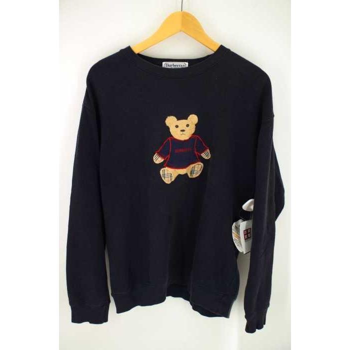 バーバリーズ Burberrys スウェット トレーナー メンズ サイズm 希少 テディベア刺繍 中古 ブランド古着バズストア ブランド古着販売のbazzstore 通販 Yahoo ショッピング