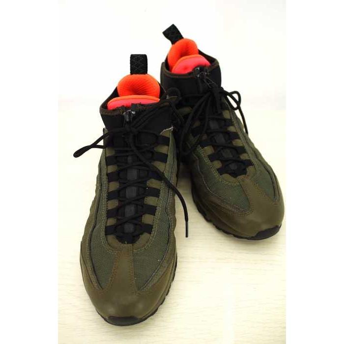 ナイキ Nike スニーカー メンズ サイズ27 Air Max95 Sneakerboot エアマックス95 スニーカーブーツ 希少色 カーキ 中古 ブランド古着販売のbazzstore 通販 Yahoo ショッピング