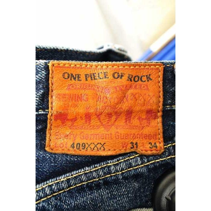 ワンピースオブロック One Piece Of Rock デニムパンツ メンズ サイズw31 L34 Indigo Denim Pants Lot40 ブランド古着販売のbazzstore 通販 Yahoo ショッピング