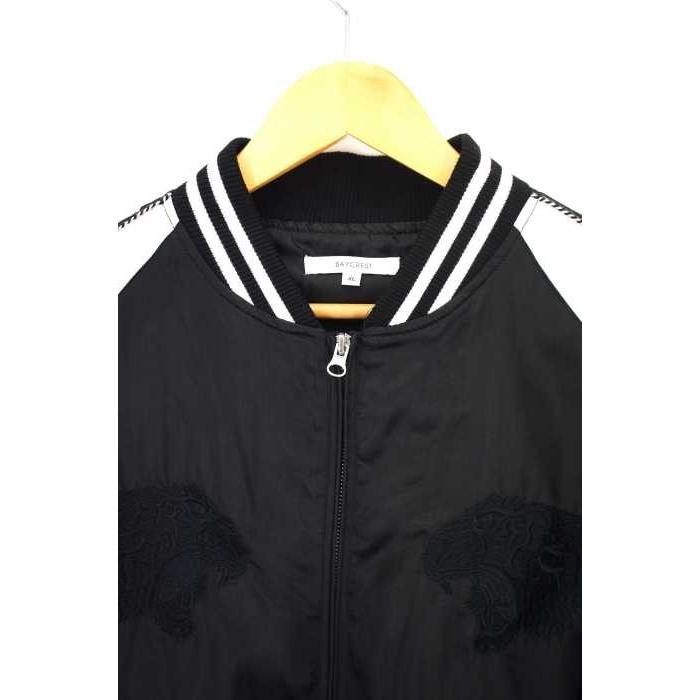 当社の ジャケット Baycrest ベイクレスト 黒系 白系 ポリエステ ベイクレスト Baycrest スカジャン メンズ サイズjpn Xl 虎刺繍スカジャン 中古 ブランド古着バズストア 1319 Www Threeriversofs Com