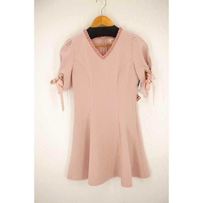 クチュール バイ ロジータ Couture By Rojita ワンピース レディース サイズfree Vネック フリル Aラインワンピース 中古 ブ ブランド古着販売のbazzstore 通販 Yahoo ショッピング
