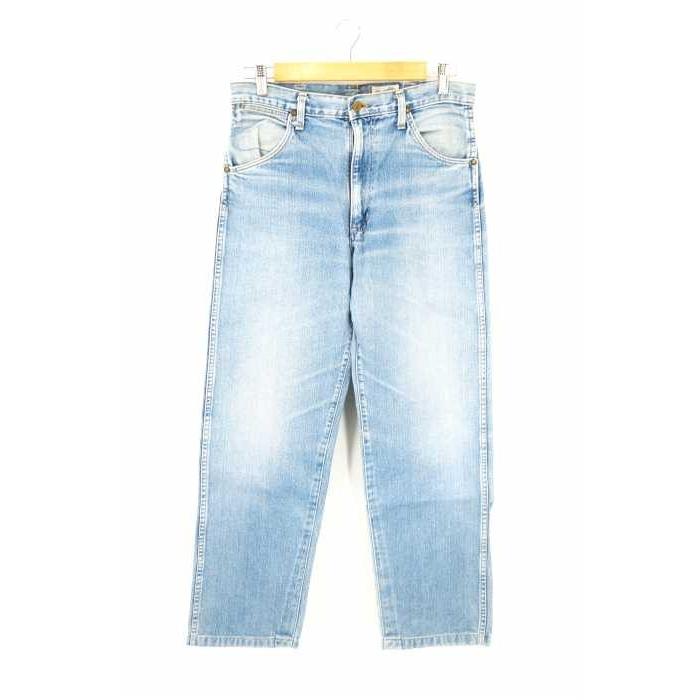 ラングラー Wrangler デニムパンツ メンズ サイズ33 38 テーパードデニムパンツ中古 ブランド古着バズストア ブランド古着販売のbazzstore 通販 Yahoo ショッピング
