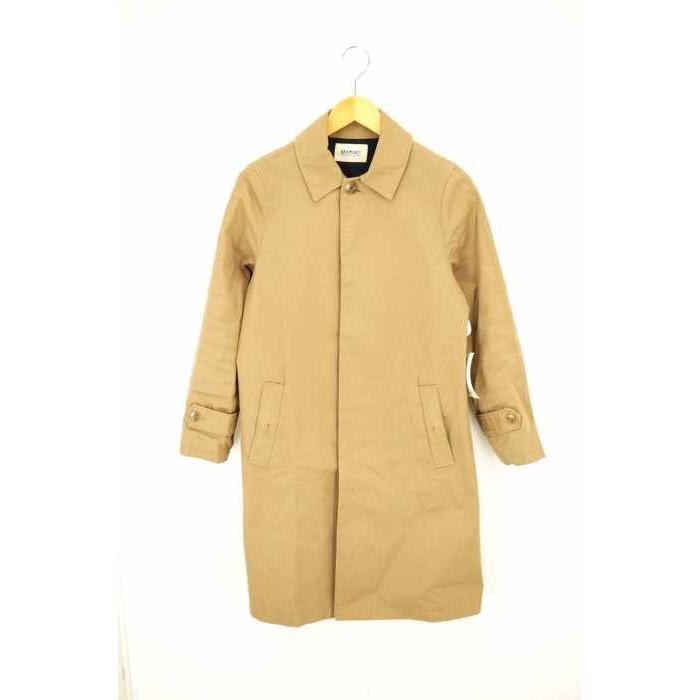 ビームスボーイ Beams Boy ギャバ ステンカラー コート レディース Free 中古 ブランド古着バズストア 0906 ブランド古着販売のbazzstore 通販 Yahoo ショッピング