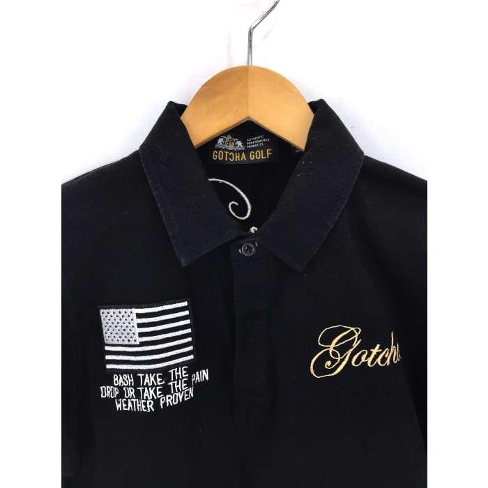 ガッチャゴルフ Gotcha Golf ブランドロゴ刺繍入り ポロシャツ メンズ M 中古 ブランド古着販売のbazzstore 通販 Yahoo ショッピング