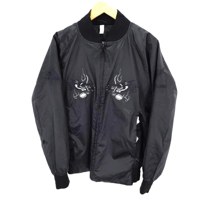 在庫一掃 アディダス黒系 Adidas メンズスカジャン アディダス 2101 中古 L メンズ スカジャン オールブラック Adidas ジャケット Smssvg Org