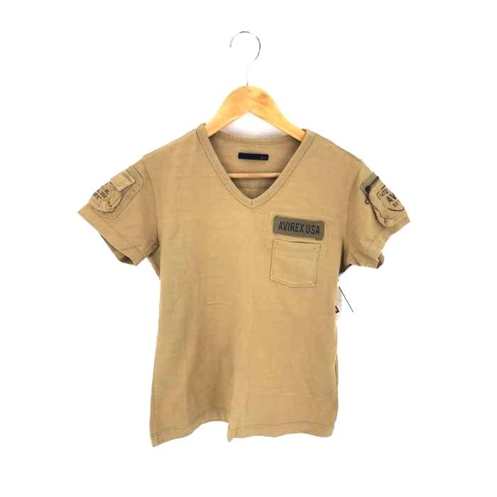 アヴィレックス Avirex Fatigue V Neck T Shirt ファティーグ Vネックtシャツ レディース 中古 ブランド古着販売のbazzstore 通販 Yahoo ショッピング