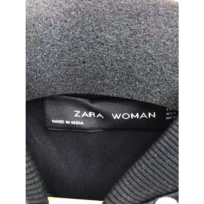 ザラ ウーマン Zara Woman フラワー刺繍フリルサテンブルゾン スタジャン レディース S 中古 古着 ブランド古着販売のbazzstore 通販 Yahoo ショッピング