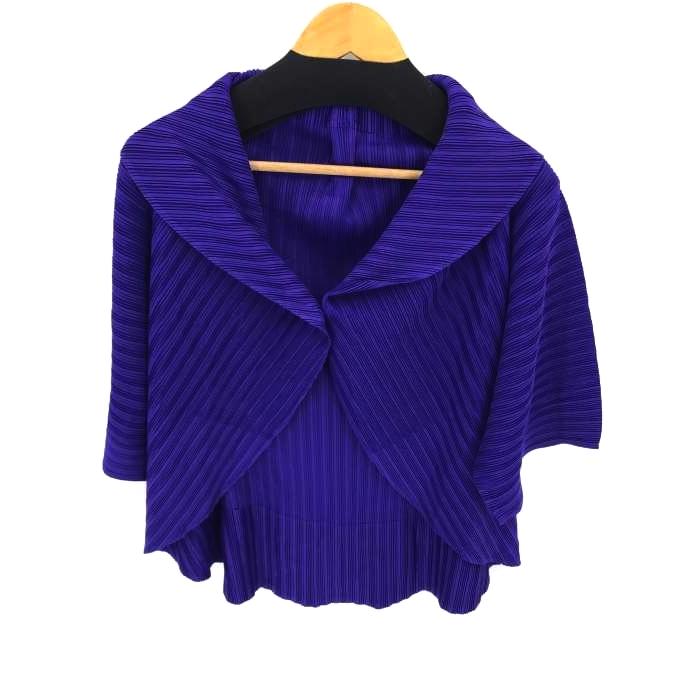 毎回完売 プリーツプリーズイッセイミヤケ Pleats Please Issey Miyake プリーツカーディガン レディース 一 中古 即納 Measurementsystems Org