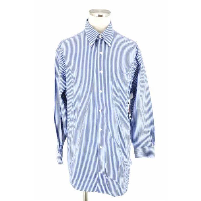 ブルックスブラザーズ Brooks Brothers シャツ メンズ サイズ16 2 3 ストライプボタンダウンシャツ 中古 ブランド古着バズストア 7914131301284 ブランド古着販売のbazzstore 通販 Yahoo ショッピング